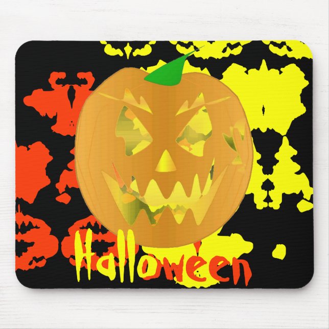 "Halloween I" Mousepad Musmatta (Framsidan)