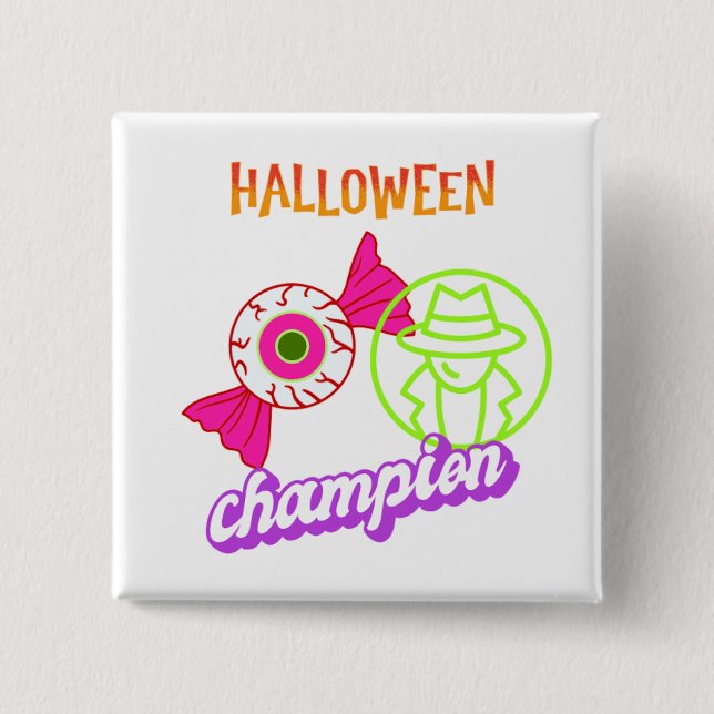 Halloween I Spy Champion Halloween Knapp (Framsida)