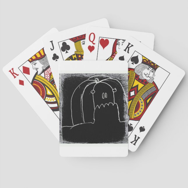 halloween i svart parad yaie kortlek (Baksidan)