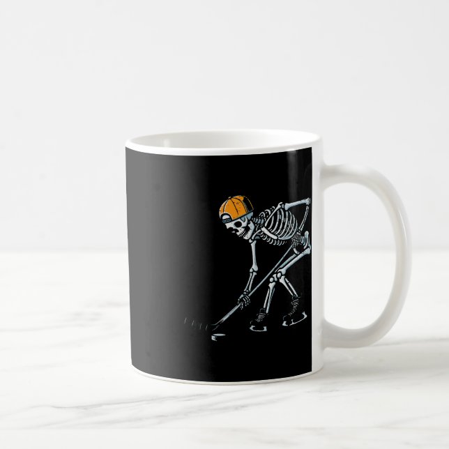 Halloween Ice Hockey Skeleton Costume Boys Kids Yo Kaffemugg (Höger)