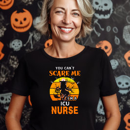 Halloween ICU Nurse T Shirt