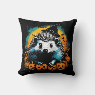 Halloween Igelkott och pumpor söt Kudde