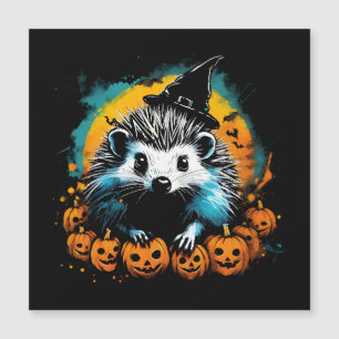 Halloween Igelkott och pumpor söta