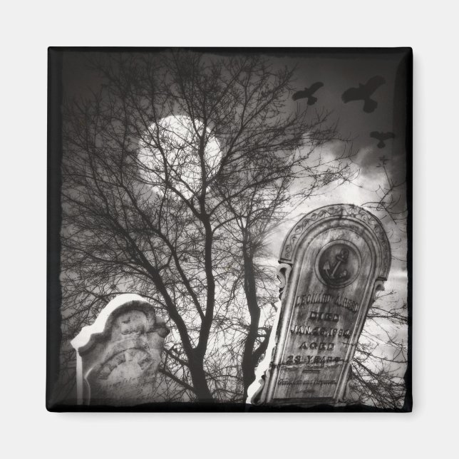 Halloween Ikväll Magnet (Framsidan)