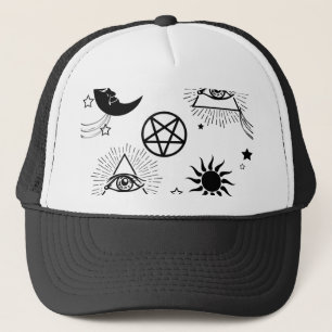 halloween illuminati öga keps