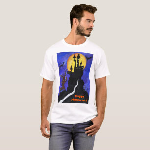 Halloween Illustartion manar grundläggande T Shirt
