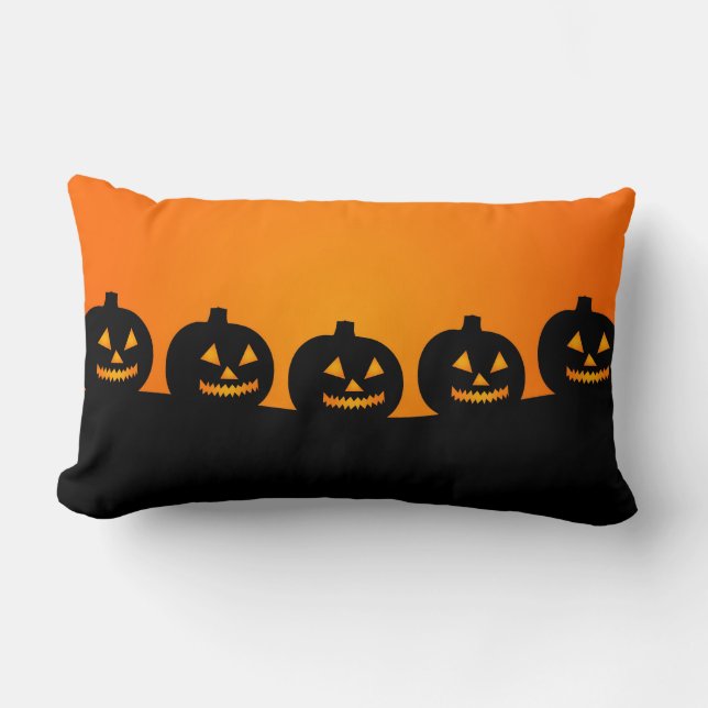 Halloween Illustration dekorativ kudde (Framsida)