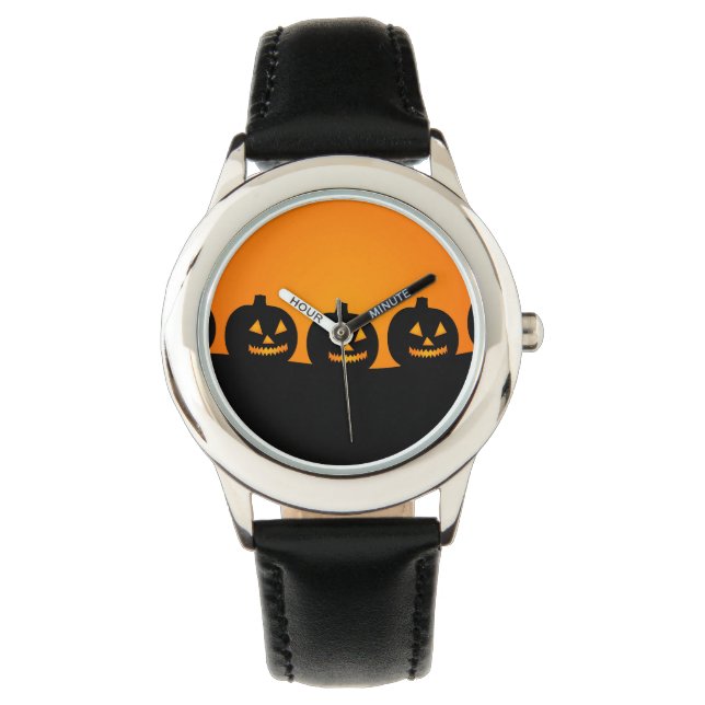 Halloween Illustration-klockor Armbandsur (Framsida)