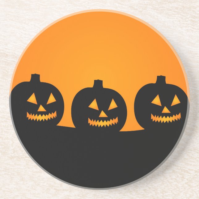 Halloween Illustration Underlägg (Framsidan)