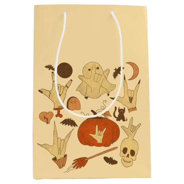 Halloween ILY - ASL-design (Framsidan)