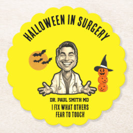 Halloween in surgery MD doctor surgeon Underlägg Papper