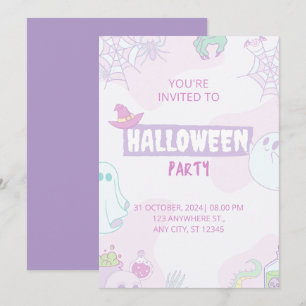 Halloween Inbjudan