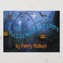 Halloween inbjudan