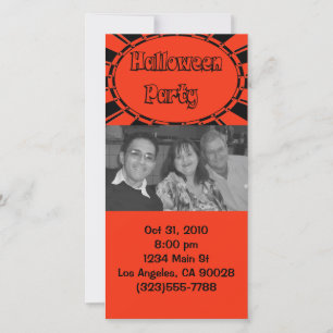 Halloween-inbjudan