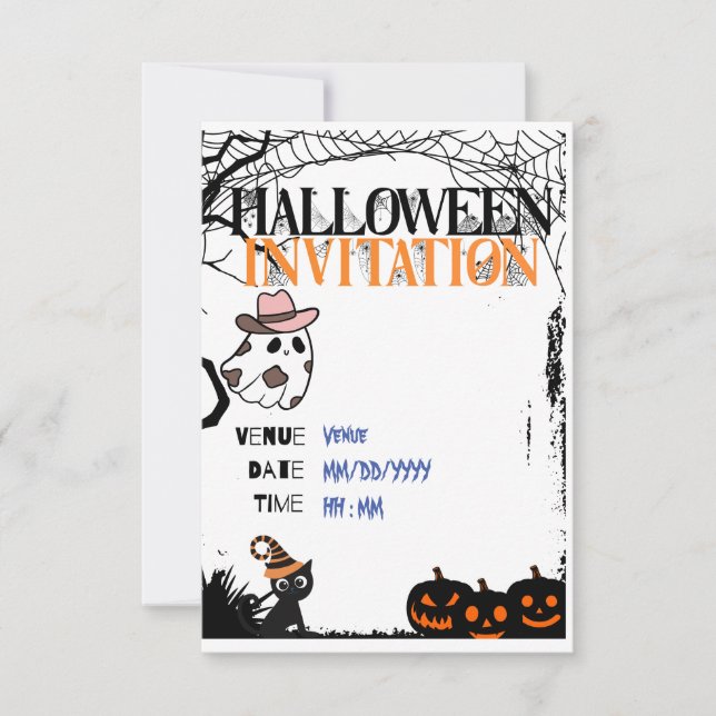 Halloween-inbjudan 03 (Framsida)