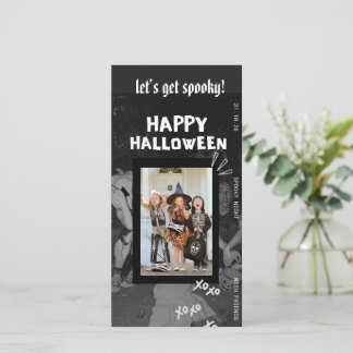 Halloween-inbjudan för barn - spökräkning börjar!