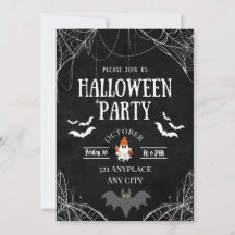 Halloween-inbjudan