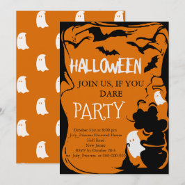 Halloween-inbjudan Inbjudningar