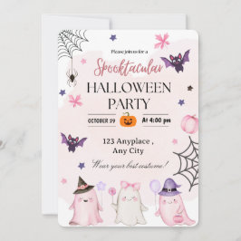 Halloween-inbjudan Inbjudningar
