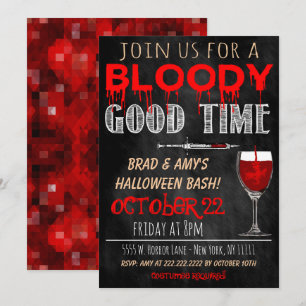 Halloween-inbjudan Inbjudningar