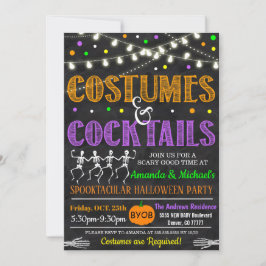Halloween-inbjudan Inbjudningar