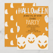 Halloween-inbjudan