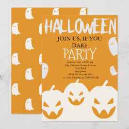 Halloween-inbjudan Inbjudningar