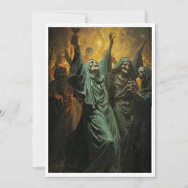 Halloween-inbjudan Inbjudningar