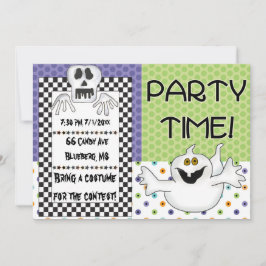 Halloween-inbjudan Inbjudningar