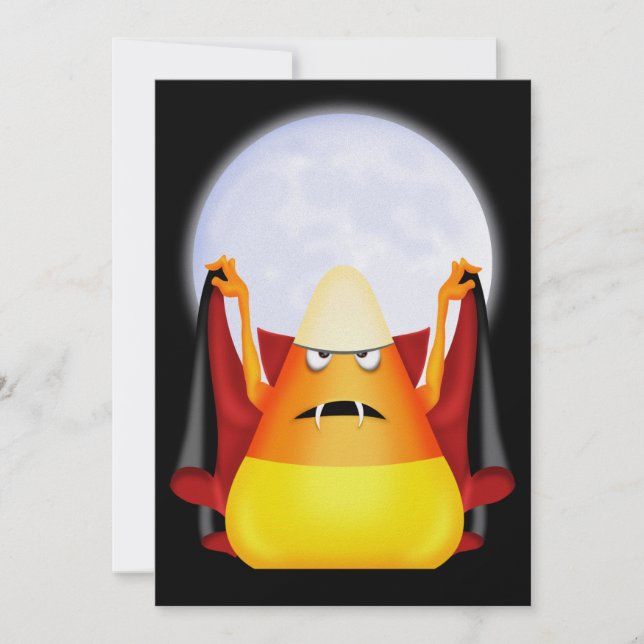 Halloween-inbjudan Inbjudningar (Framsida)