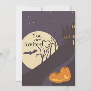 Halloween-inbjudan Inbjudningar