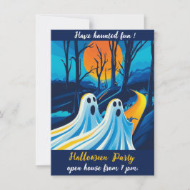 Halloween-inbjudan Inbjudningar