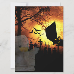 Halloween-inbjudan Inbjudningar