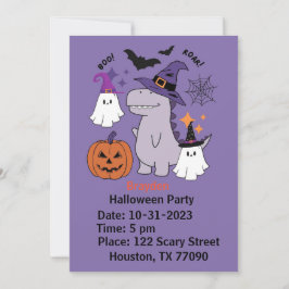 Halloween-inbjudan Inbjudningar