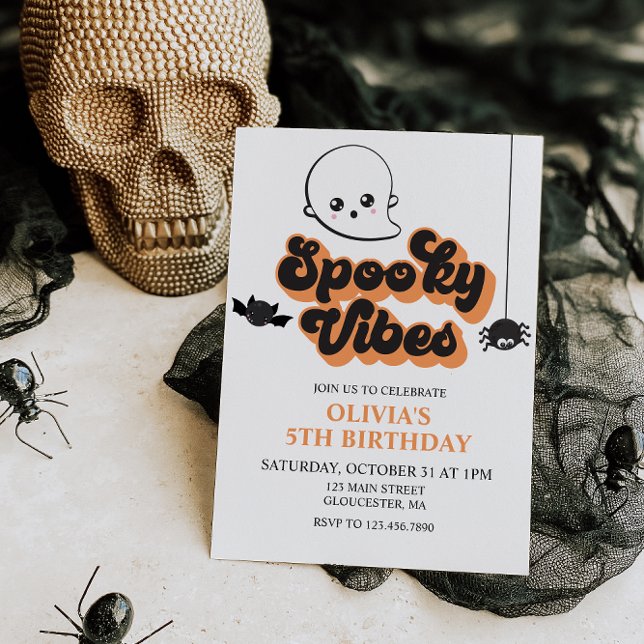 Halloween-inbjudan med kusliga stämningar inbjudningar (Skapare uppladdad)