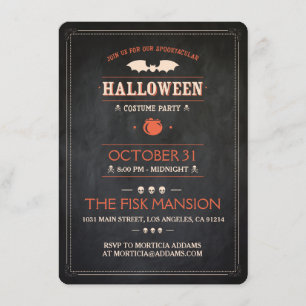Halloween Inbjudan: Spooktacular - Anpassade Inbjudningar