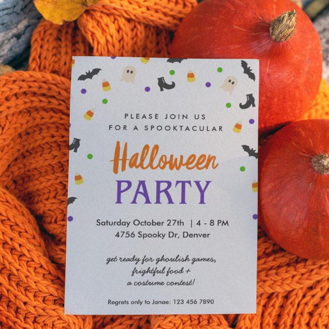 Halloween-inbjudan | Spooktacular | PARTY Inbjudningar (Skapare uppladdad)