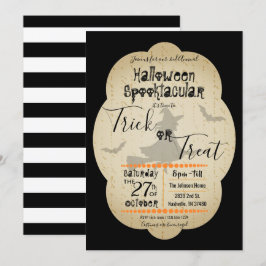 Halloween-inbjudan till Spooktacular Bus eller god Inbjudningar