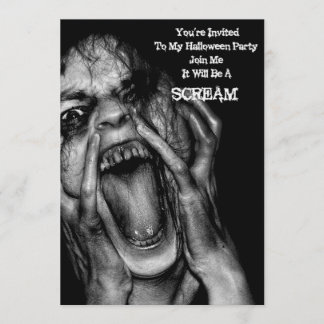 Halloween inbjudanskri inbjudningar