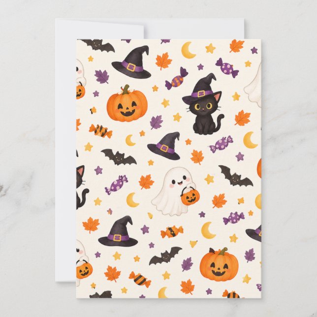 halloween inbjudningar (Framsida)