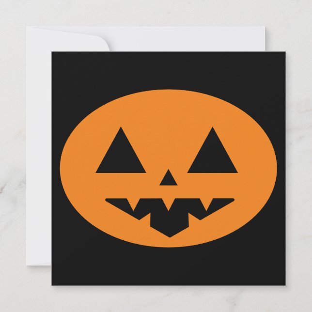 Halloween Inbjudningar (Framsida)
