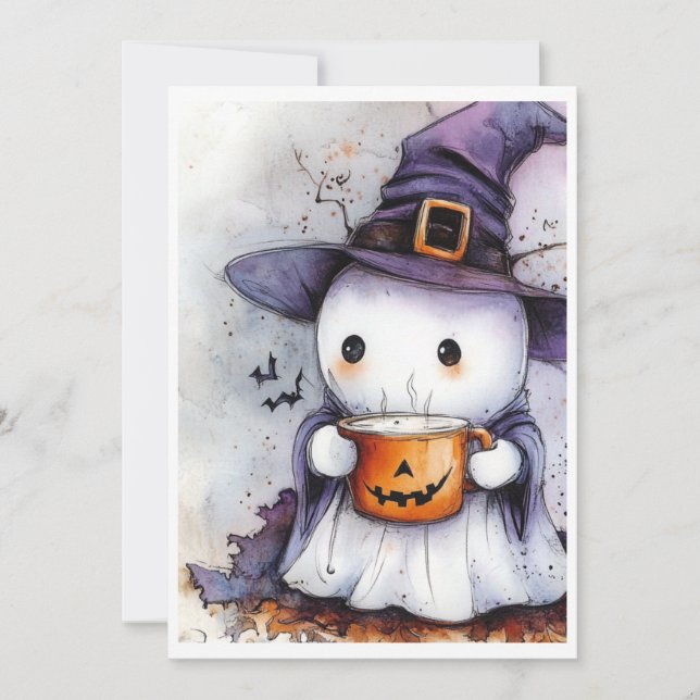 Halloween-inbjudningar (Framsida)