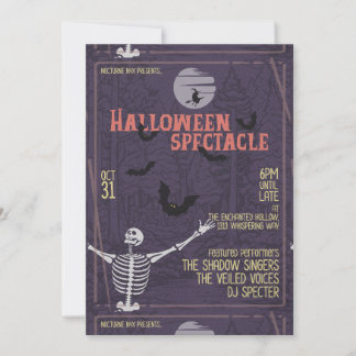 Halloween Inbjudningar