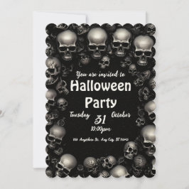 Halloween Inbjudningar