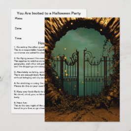 Halloween Inbjudningar