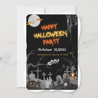 Halloween inbjudningar