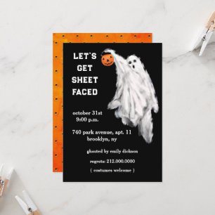 Halloween-inbjudningar för vuxna inbjudningar