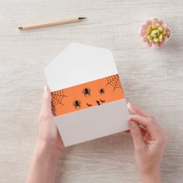 Halloween-inbjudningskort!
