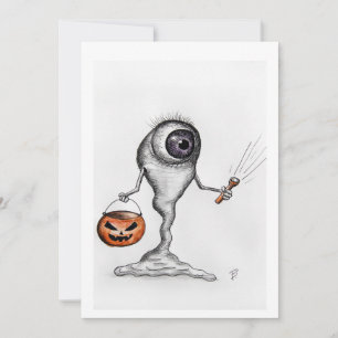 Halloween-inbjudningskort Inbjudningar