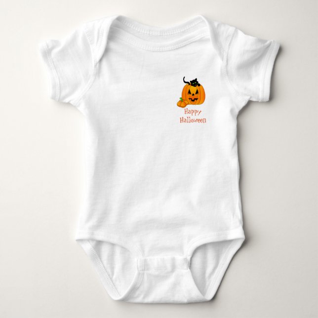 Halloween Infant Creeper Tee Shirt (Framsida)